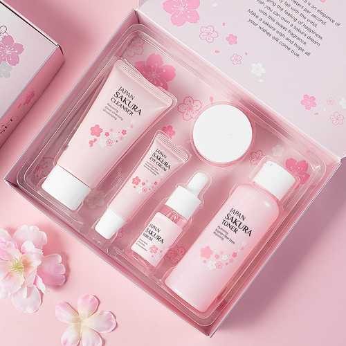 5-Piece Japanese Sakura Skincare Set