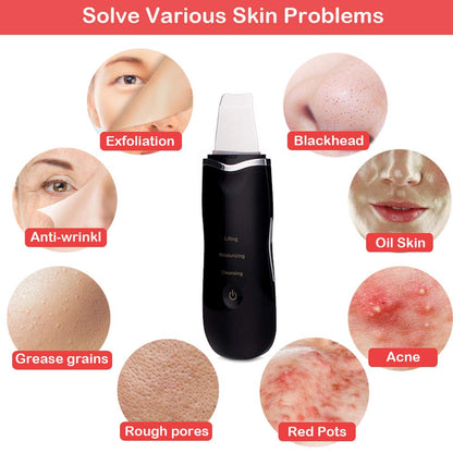 Ultrasonic Skin Renewer Scrubber