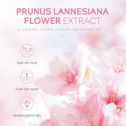 5-Piece Japanese Sakura Skincare Set