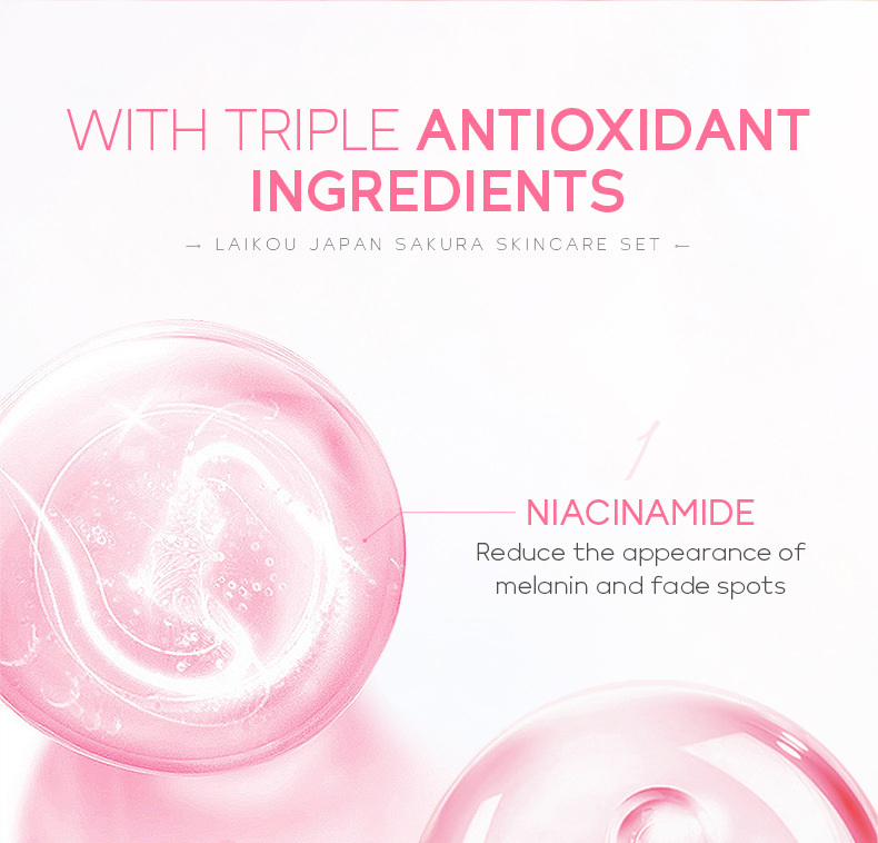 5-Piece Japanese Sakura Skincare Set